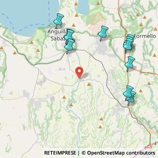 Mappa Via Cadoneghe, 00123 Osteria Nuova RM, Italia (5.38455)