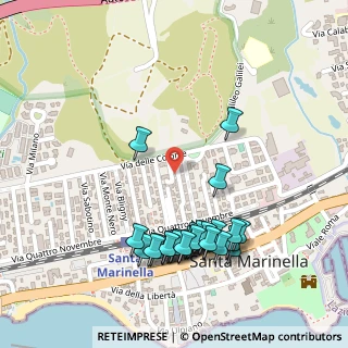 Mappa Via Monte Zebio, 00058 Santa Marinella RM, Italia (0.28571)