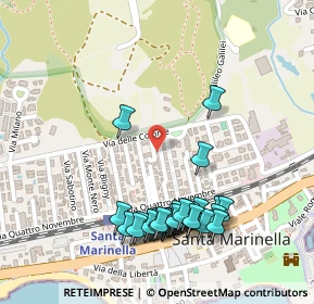 Mappa Via Monte Zebio, 00058 Santa Marinella RM, Italia (0.28571)