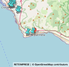 Mappa Via Monte Zebio, 00058 Santa Marinella RM, Italia (6.77091)