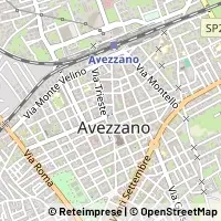 Mapa Avezzano
