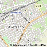 Térkép Avezzano