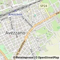 Karte Avezzano