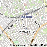 Mapa Avezzano