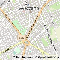 Karte Avezzano