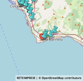 Mappa Via Pirgus, 00058 Santa Marinella RM, Italia (5.56375)