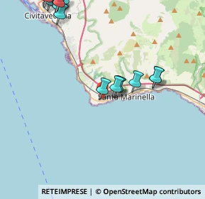 Mappa Via Pirgus, 00058 Santa Marinella RM, Italia (5.37125)