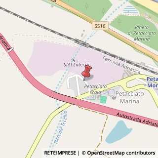 Mappa Via Maggiore, 6, 86038 Petacciato, Campobasso (Molise)