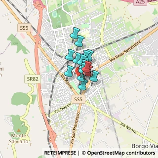 Mappa Via Giuseppe Verdi, 67051 Avezzano AQ, Italia (0.36438)