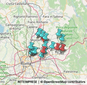 Mappa Via del Conventino, 00013 Mentana RM, Italia (10.4955)