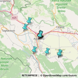 Mappa Via Domenico Spallone, 67051 Avezzano AQ, Italia (4.8925)