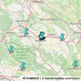 Mappa Via del Mercato, 67051 Avezzano AQ, Italia (11.38333)