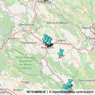 Mappa Via del Mercato, 67051 Avezzano AQ, Italia (23.0135)