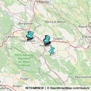 Mappa Via del Mercato, 67051 Avezzano AQ, Italia (6.83267)