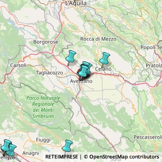 Mappa Via Domenico Spallone, 67051 Avezzano AQ, Italia (20.62571)