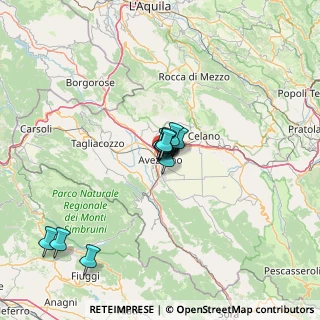 Mappa Via del Mercato, 67051 Avezzano AQ, Italia (9.96)