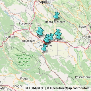 Mappa Via del Mercato, 67051 Avezzano AQ, Italia (8.51)