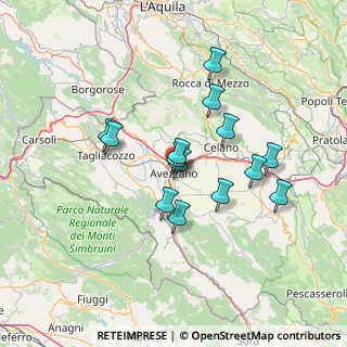 Mappa Via Domenico Spallone, 67051 Avezzano AQ, Italia (12.27643)