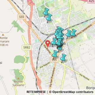 Mappa Via Eleuterio di Gianfilippo, 67051 Avezzano AQ, Italia (0.7115)