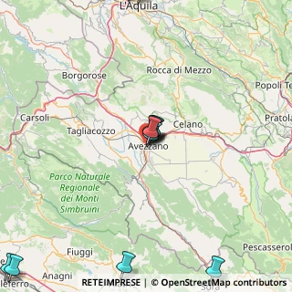 Mappa Via Eleuterio di Gianfilippo, 67051 Avezzano AQ, Italia (25.16857)
