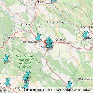 Mappa Via Eleuterio di Gianfilippo, 67051 Avezzano AQ, Italia (26.01231)