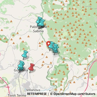 Mappa Via Collevecchio Monteverde, 00010 San Polo dei cavalieri RM, Italia (4.34)
