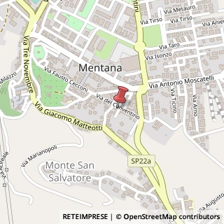 Mappa Via Mosca, 52, 00142 Mentana, Roma (Lazio)