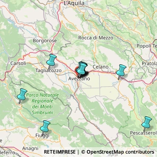 Mappa Via Luigi Cadorna, 67051 Avezzano AQ, Italia (11.39083)