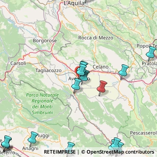 Mappa Via Luigi Cadorna, 67051 Avezzano AQ, Italia (28.1155)