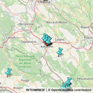 Mappa Via Luigi Cadorna, 67051 Avezzano AQ, Italia (23.142)