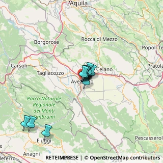 Mappa Via Luigi Cadorna, 67051 Avezzano AQ, Italia (10.01455)