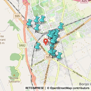 Mappa Via Luigi Cadorna, 67051 Avezzano AQ, Italia (0.643)