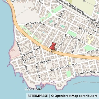 Mappa Via Aurelia, 452F, 00058 Santa Marinella, Roma (Lazio)