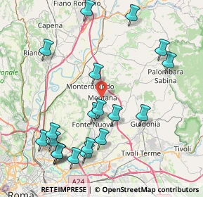 Mappa Via Giacomo Matteotti, 00013 Mentana RM, Italia (10.005)