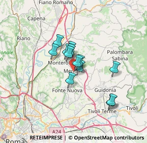 Mappa Via Giacomo Matteotti, 00013 Mentana RM, Italia (4.78)