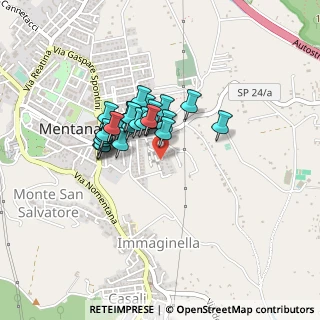 Mappa Via Tagliamento, 00013 Mentana RM, Italia (0.3)