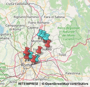 Mappa Via Arno, 00013 Mentana RM, Italia (11.265)