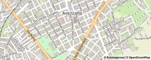 Mappa Avezzano