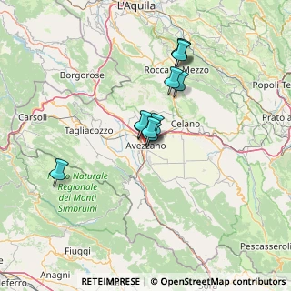 Mappa Via Guglielmo Marconi, 67051 Avezzano AQ, Italia (11.03182)