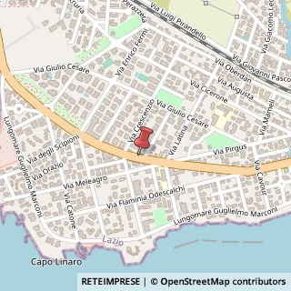 Mappa Via Aurelia, 577, 00058 Santa Marinella, Roma (Lazio)