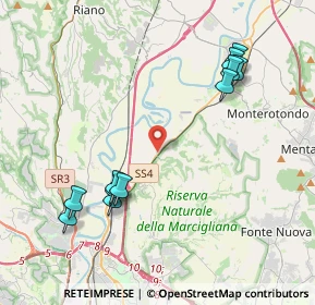 Mappa Raccordo Salario Settebagni, 00138 Roma RM, Italia (4.74545)