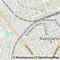 Hartă Avezzano