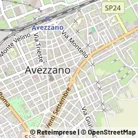 Mapa Avezzano