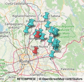 Mappa 00013 Mentana RM, Italia (10.0835)