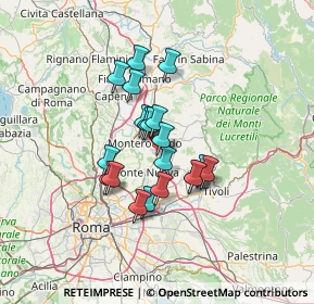 Mappa 00013 Mentana RM, Italia (10.3925)