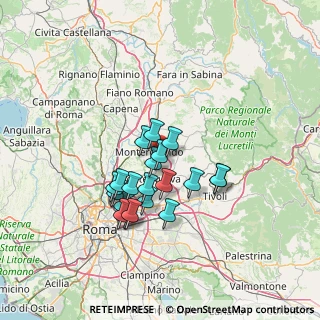 Mappa 00013 Mentana RM, Italia (11.747)