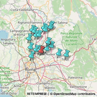 Mappa 00013 Mentana RM, Italia (11.0245)