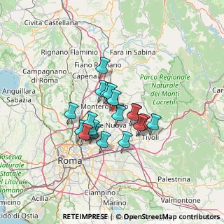 Mappa 00013 Mentana RM, Italia (10.1225)