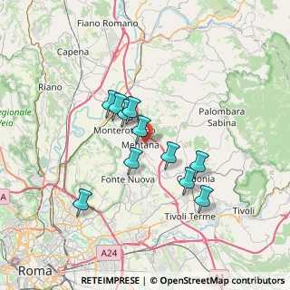Mappa 00013 Mentana RM, Italia (6.03364)
