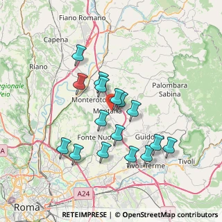 Mappa 00013 Mentana RM, Italia (6.95063)